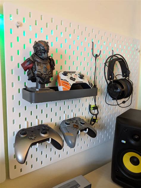 ikea gaming pegboard|More.